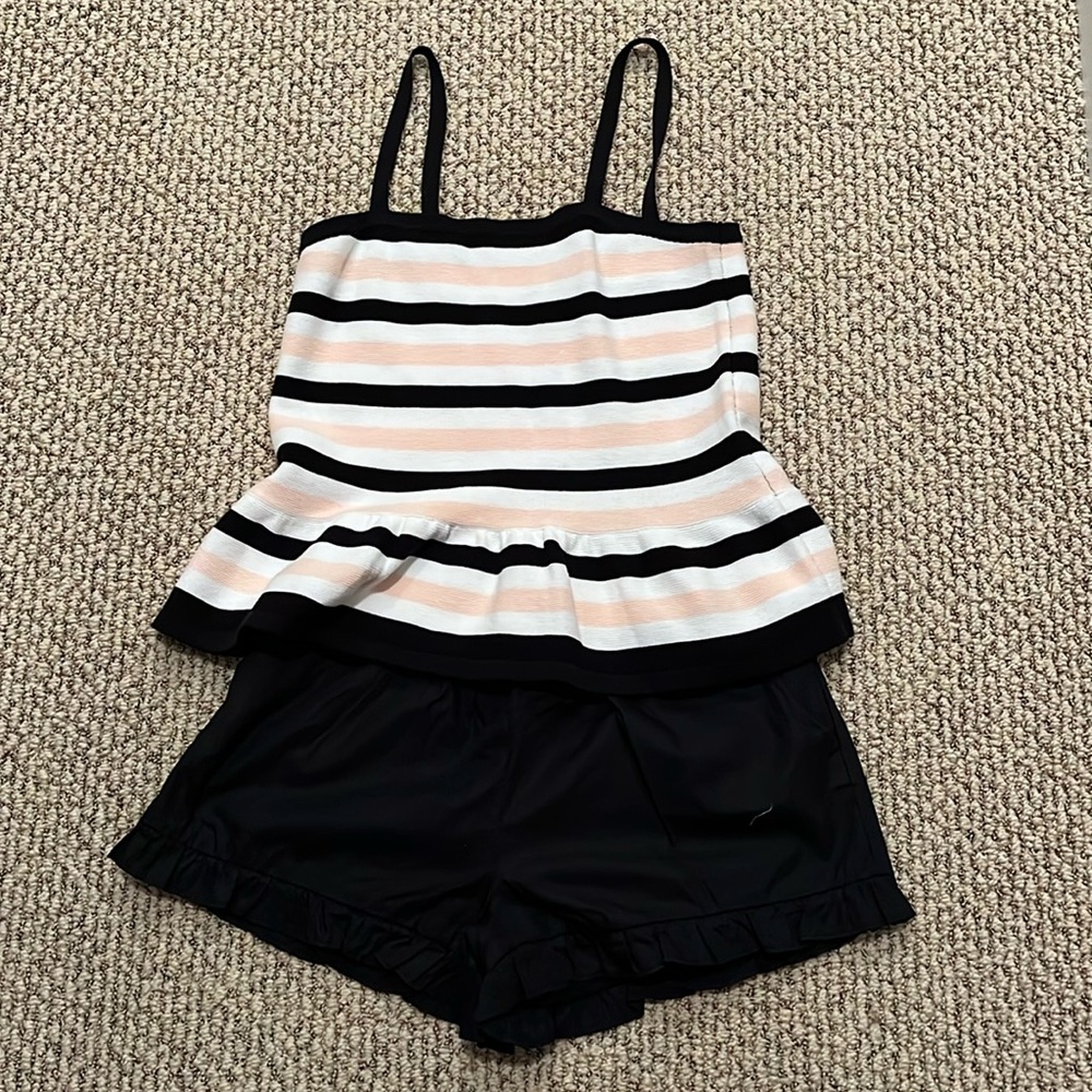 Jamie and Jack Girls Size 12 Two Piece Set (Tank Top & Shorts)